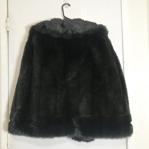 American Signature Coat Fake Fur Wrap Size Medium - Picture 2 of 7
